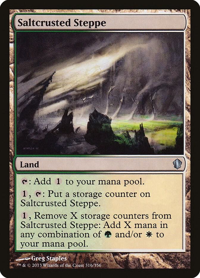 Saltcrusted Steppe (316) [Commander 2013]