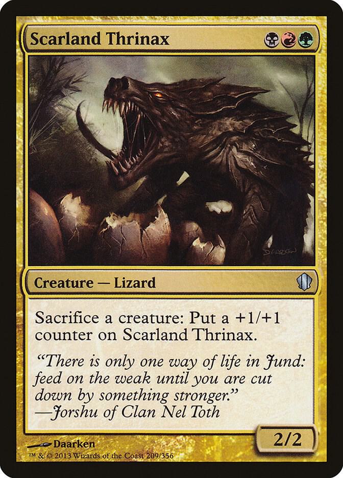 Scarland Thrinax (209) [Commander 2013]