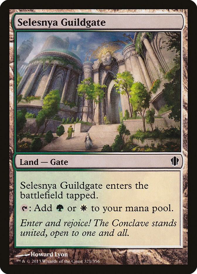 Selesnya Guildgate (321) [Commander 2013]