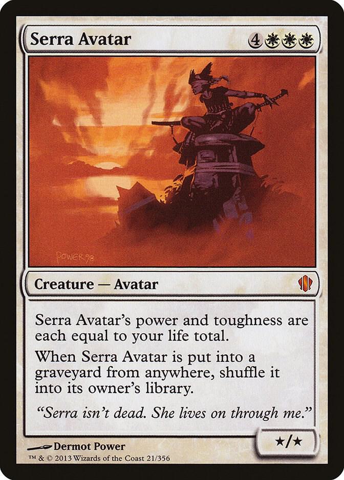 Serra Avatar (21) [Commander 2013]