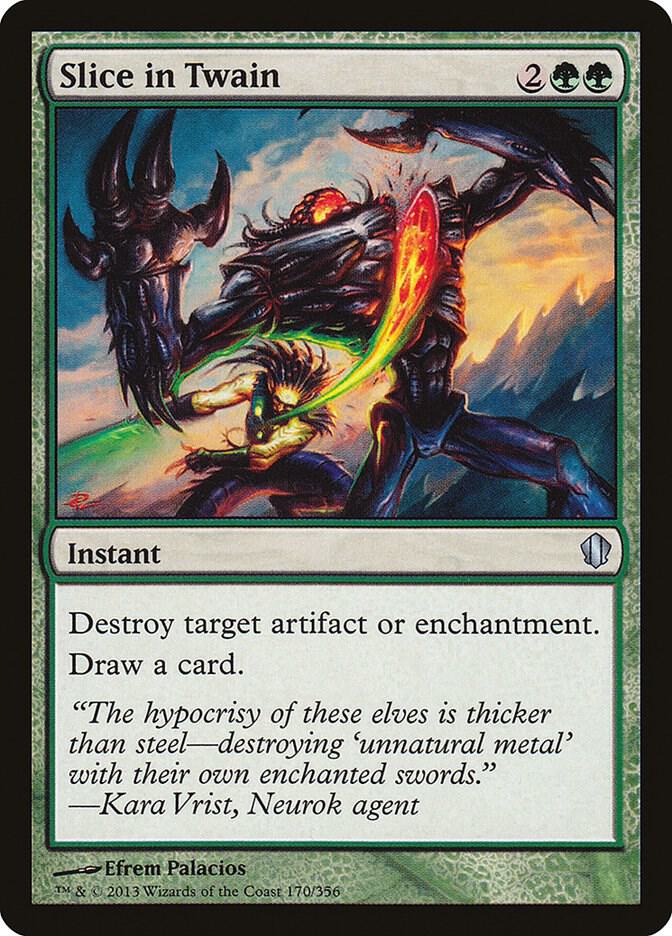 Slice in Twain (170) [Commander 2013]