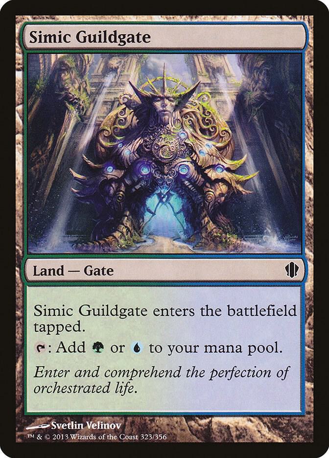 Simic Guildgate (323) [Commander 2013]