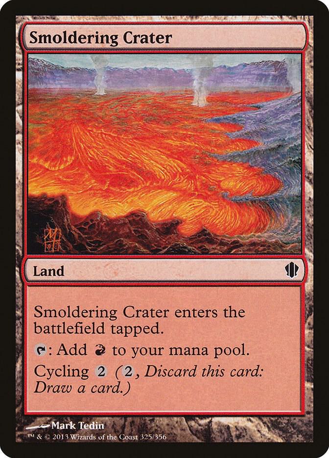 Smoldering Crater (325) [Commander 2013]