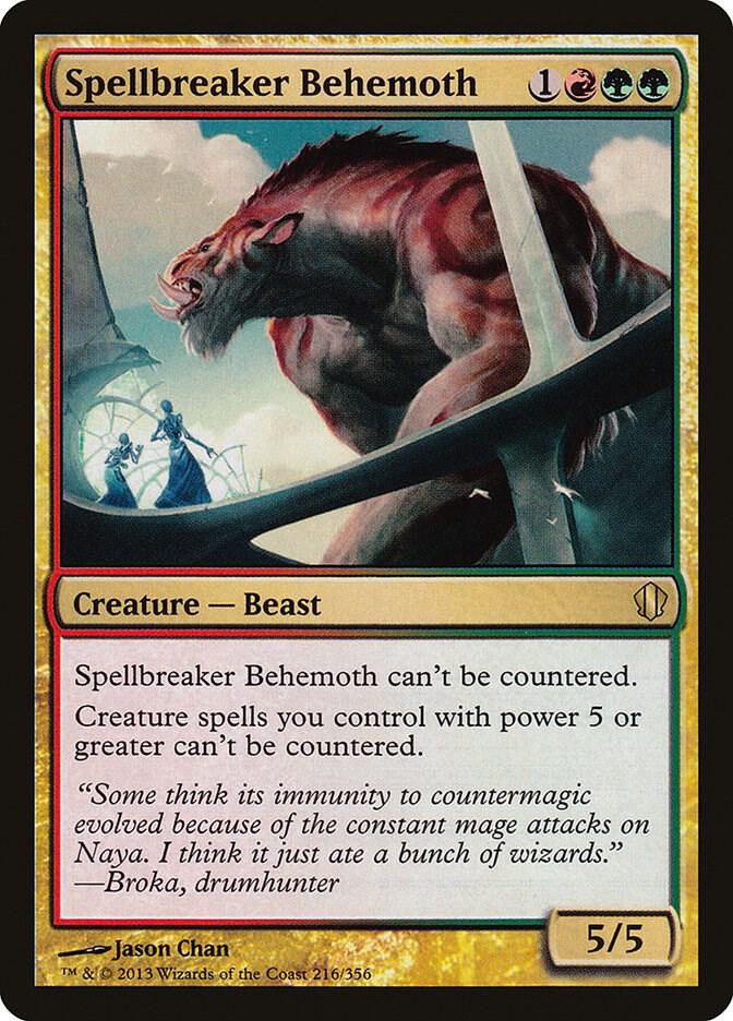Spellbreaker Behemoth (216) [Commander 2013]