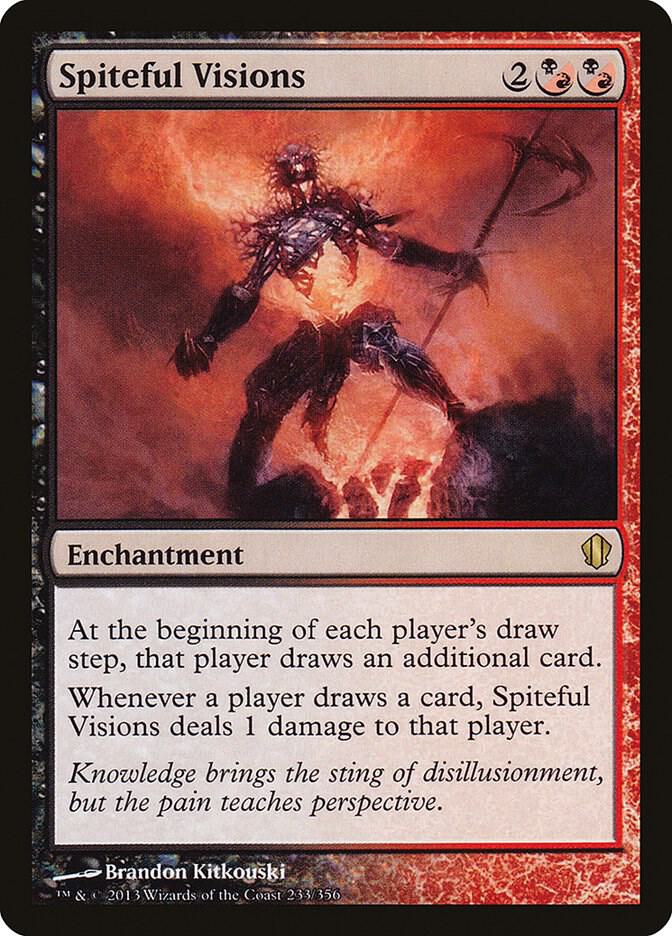 Spiteful Visions (233) [Commander 2013]