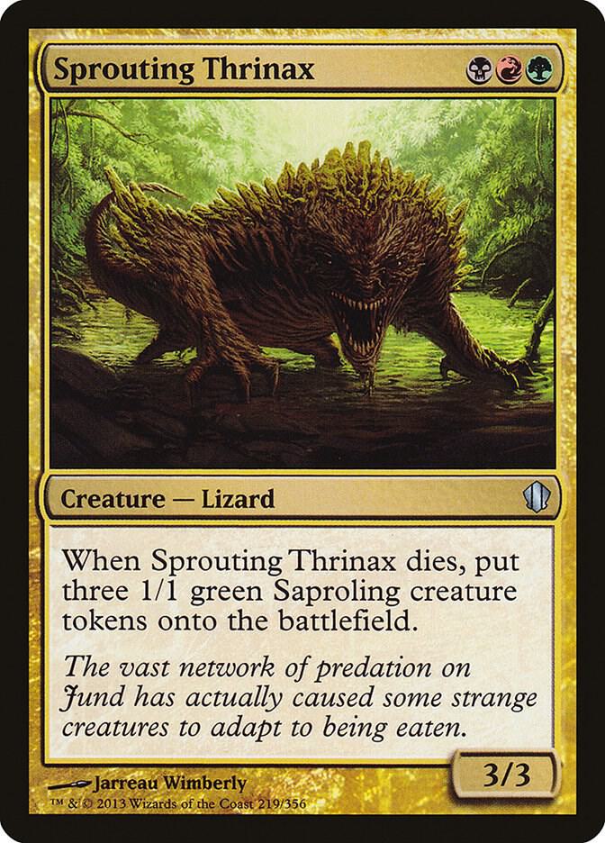 Sprouting Thrinax (219) [Commander 2013]