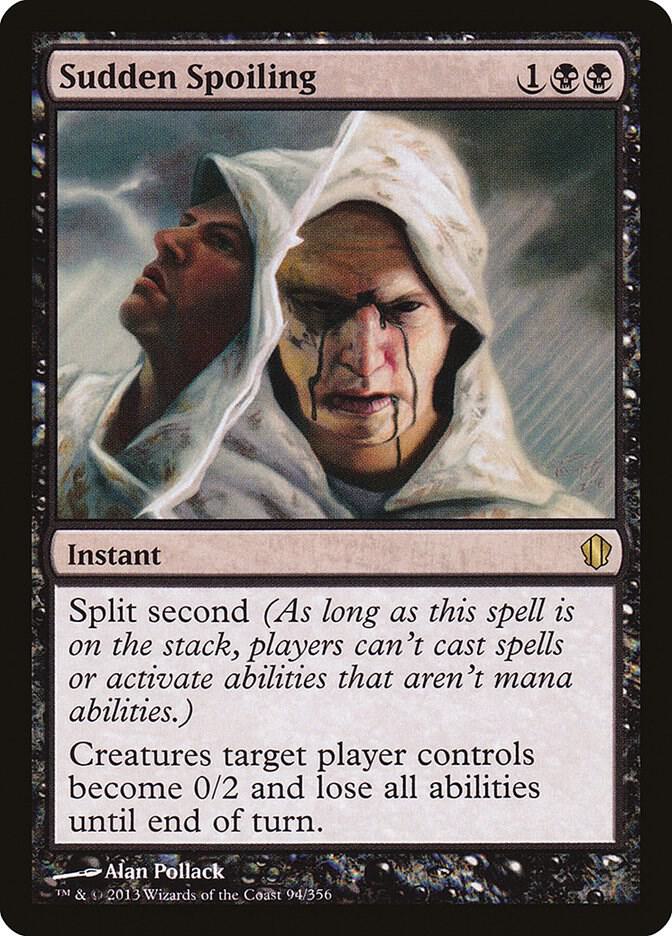 Sudden Spoiling (94) [Commander 2013]
