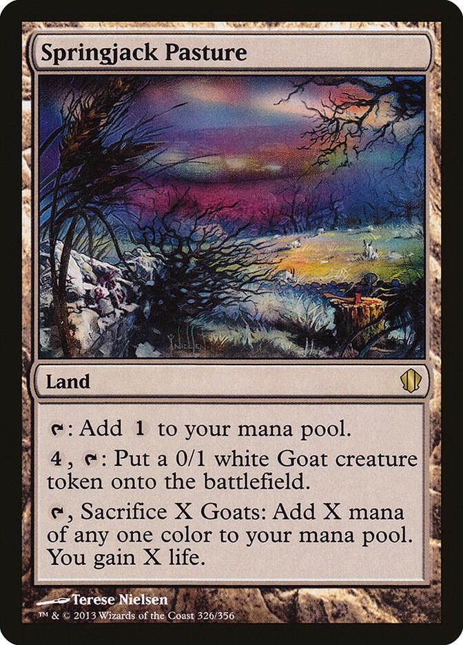 Springjack Pasture (326) [Commander 2013]