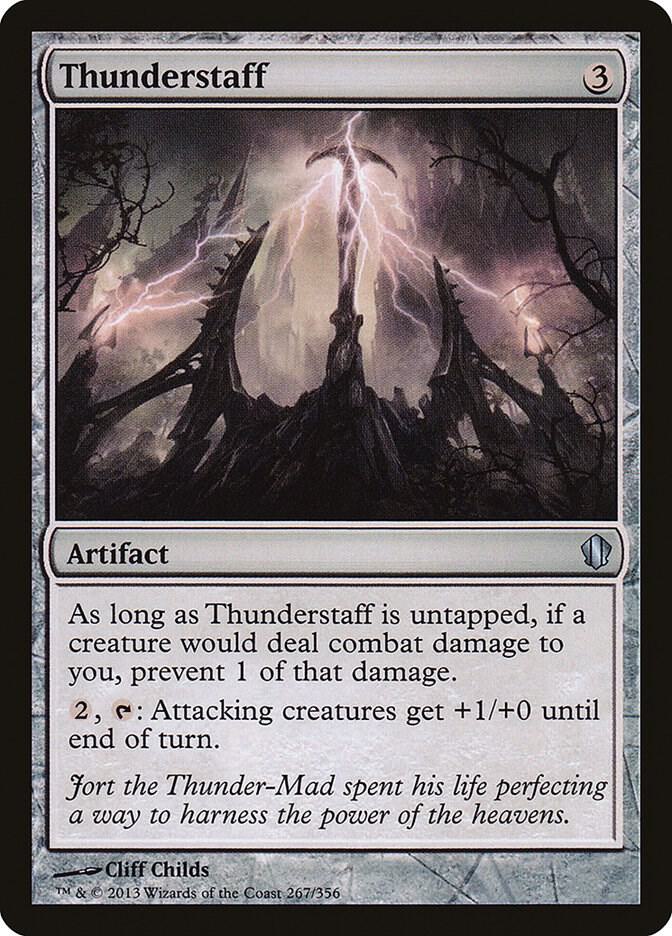 Thunderstaff (267) [Commander 2013]