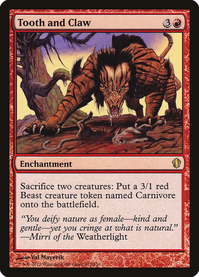 Tooth and Claw (127) [Commander 2013]