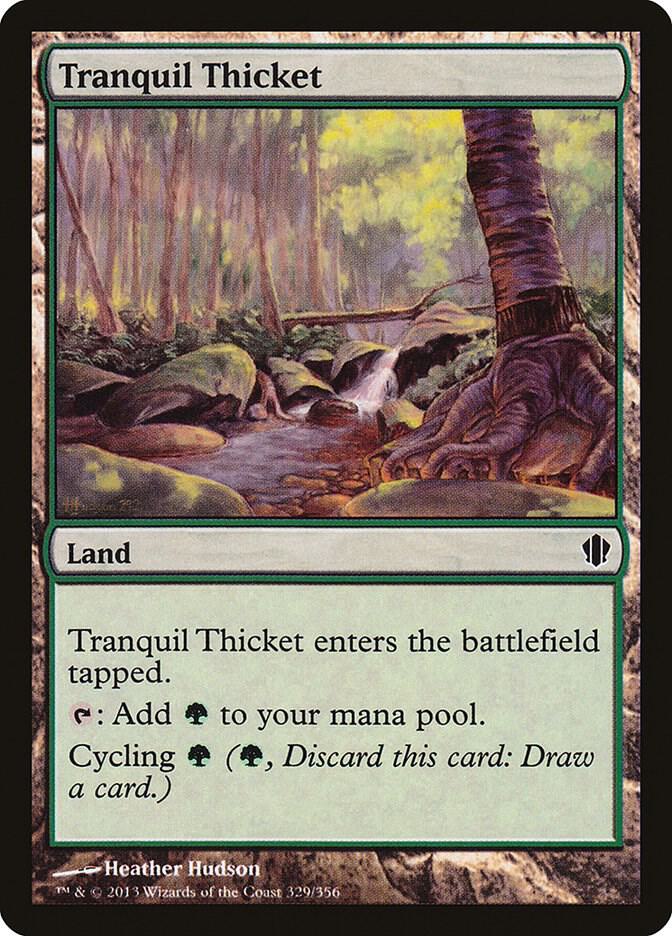 Tranquil Thicket (329) [Commander 2013]