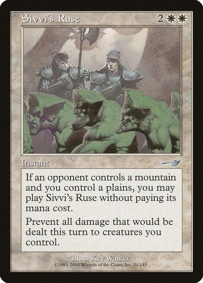 Sivvi's Ruse (21) [Nemesis]