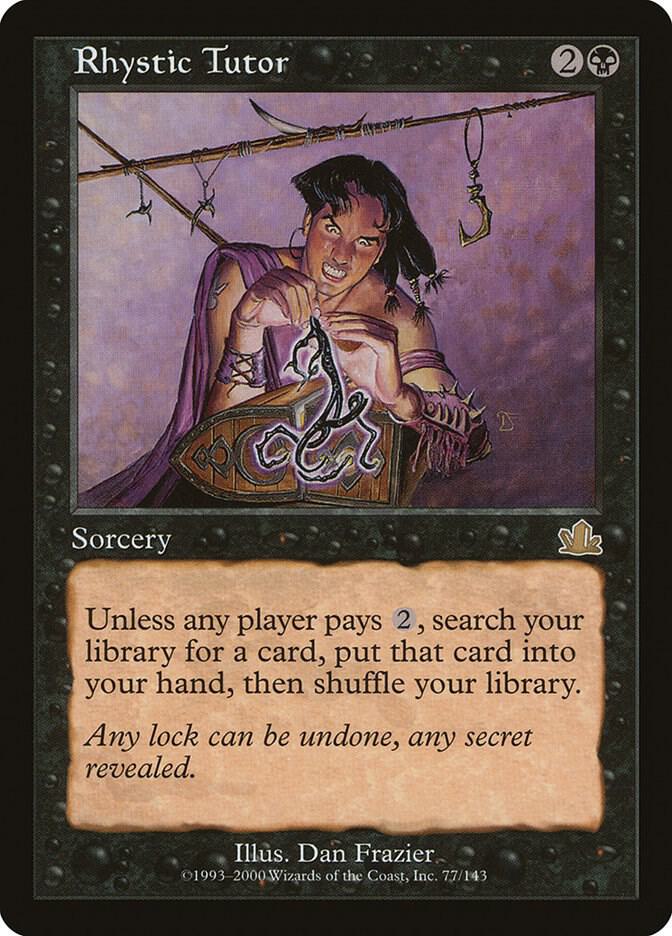 Rhystic Tutor (77) [Prophecy]