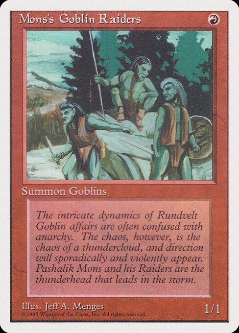 Mons's Goblin Raiders (34) [Rivals Quick Start Set]