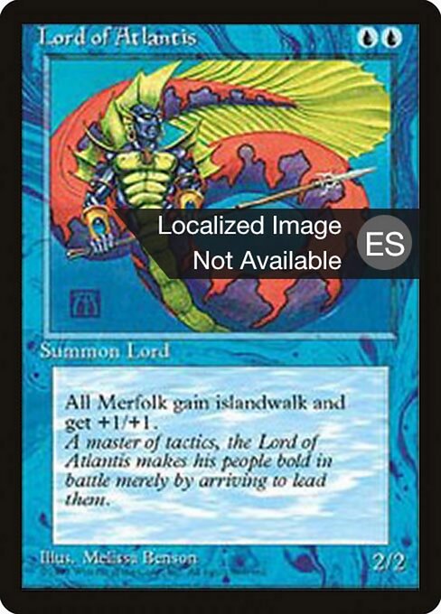 Lord of Atlantis (82) [Fourth Edition Foreign Black Border]