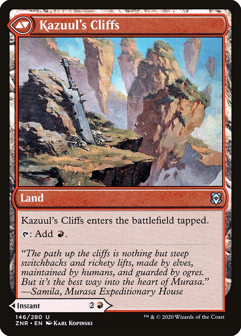 Kazuul's Fury (146) [Zendikar Rising] Reverse
