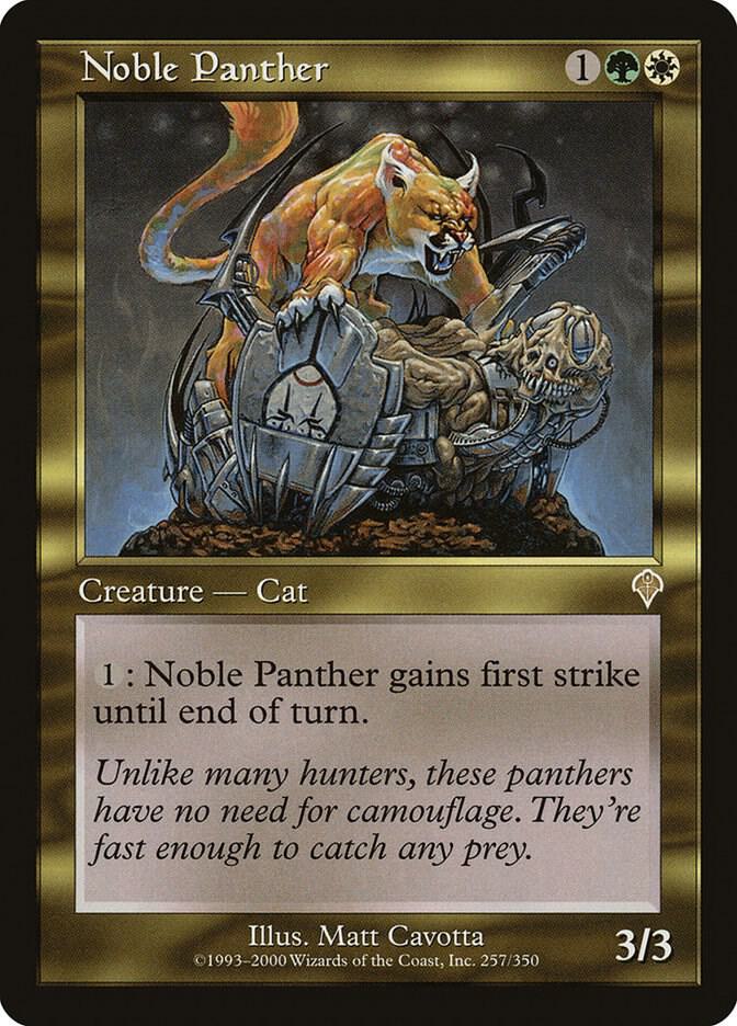 Noble Panther (257) [Invasion]