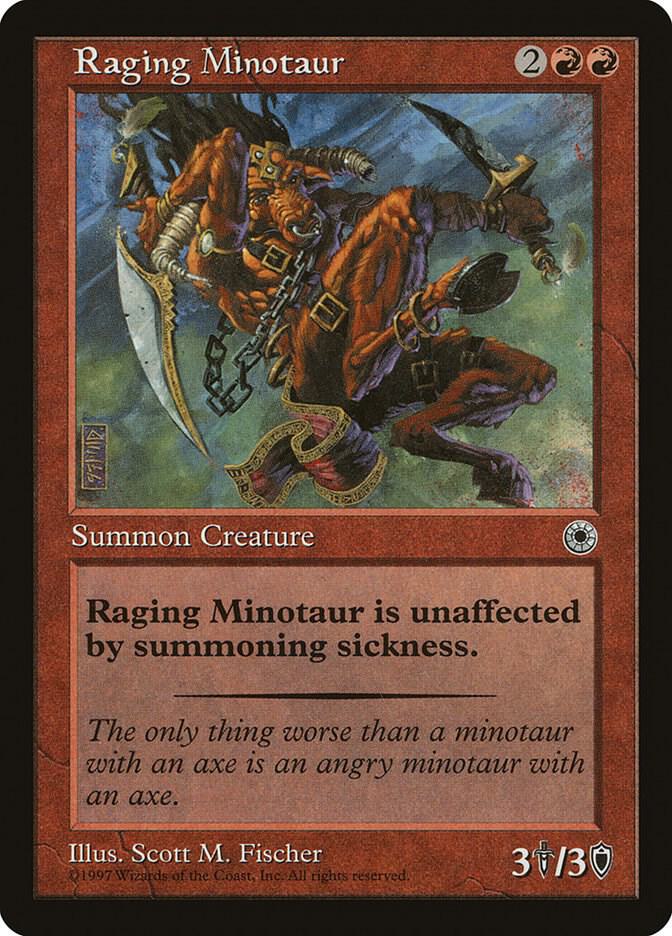Raging Minotaur (146) [Portal]