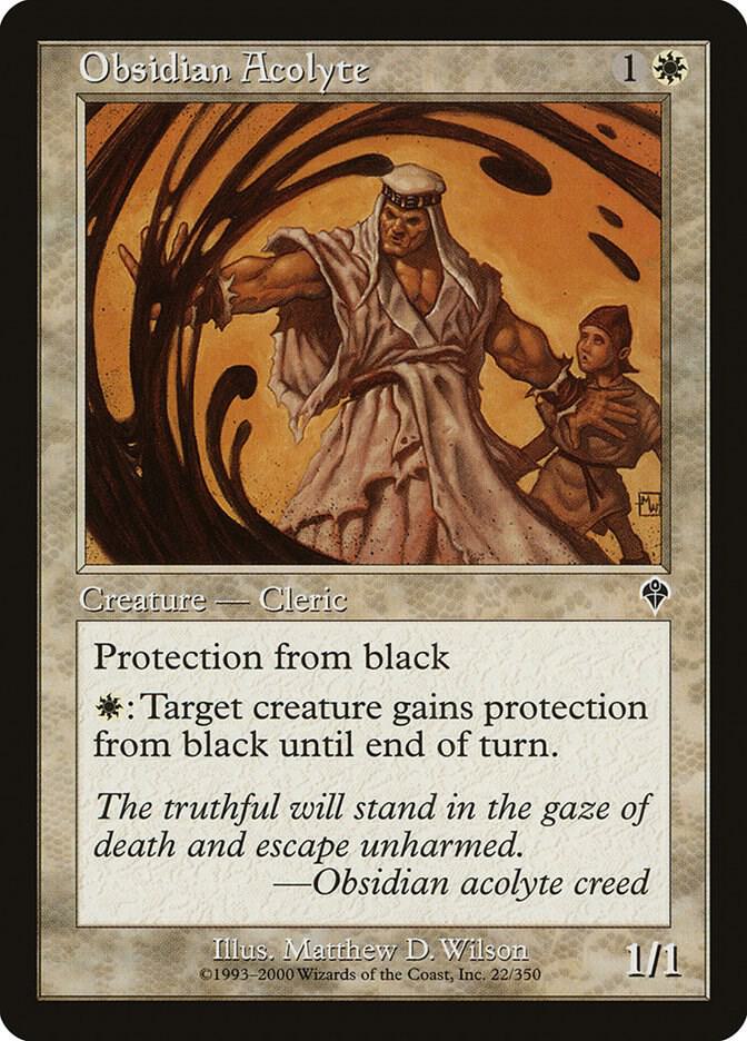 Obsidian Acolyte (22) [Invasion]
