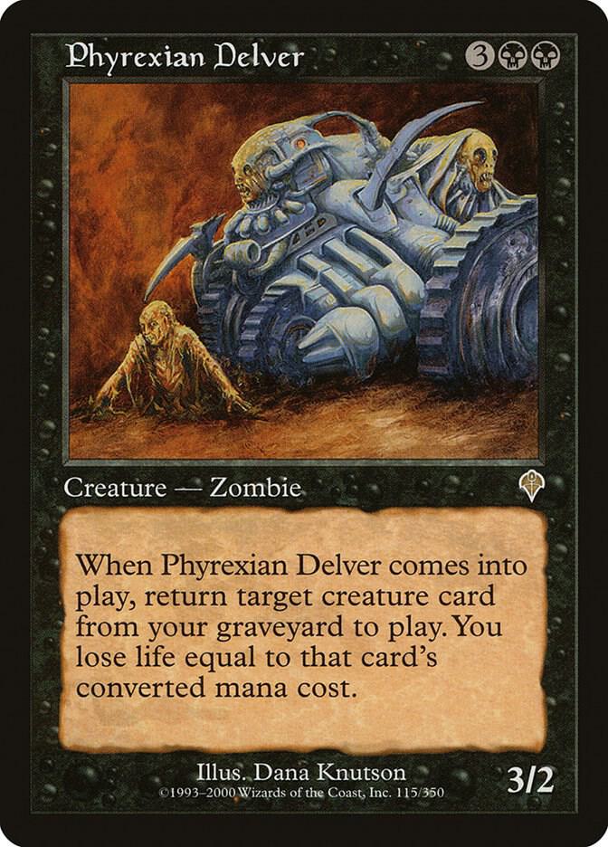 Phyrexian Delver (115) [Invasion]