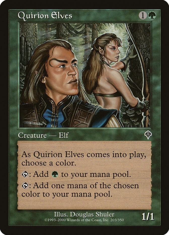 Quirion Elves (203) [Invasion]