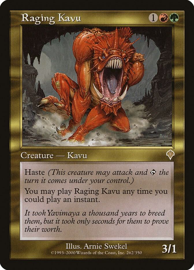 Raging Kavu (262) [Invasion]