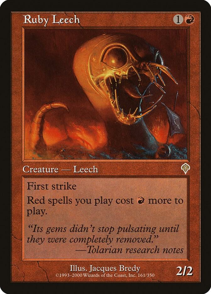 Ruby Leech (161) [Invasion]