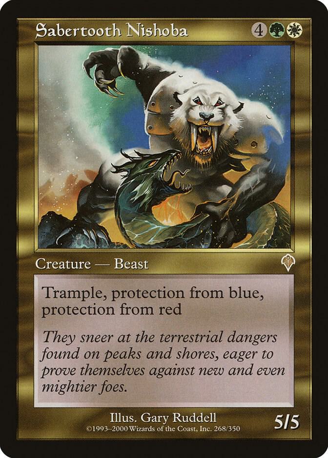 Sabertooth Nishoba (268) [Invasion]