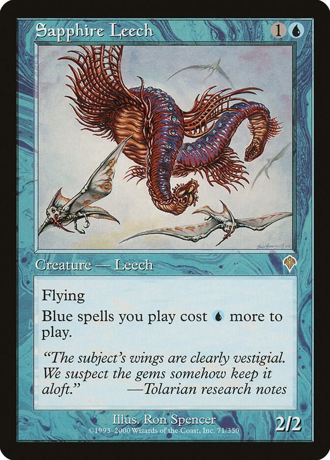 Sapphire Leech (71) [Invasion]