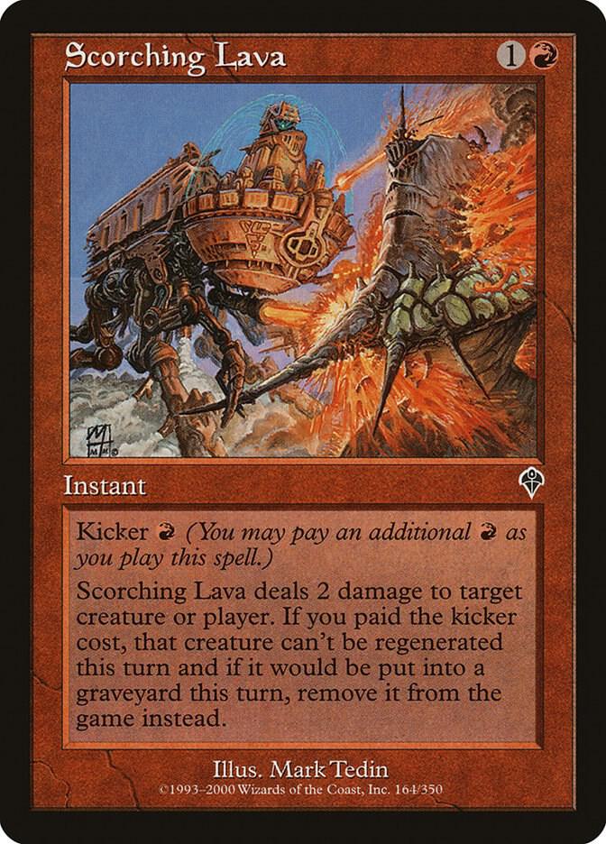 Scorching Lava (164) [Invasion]