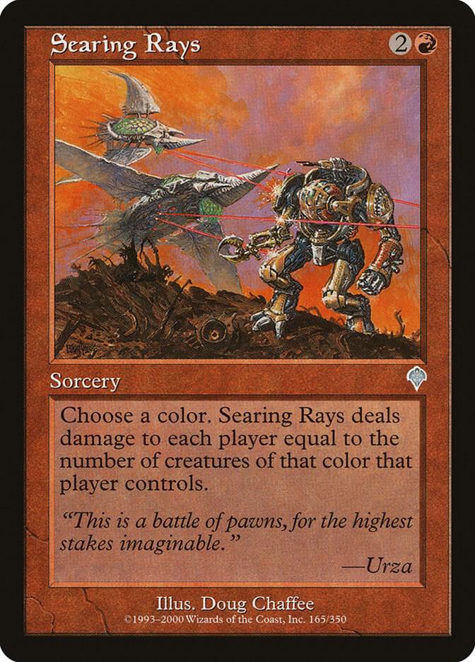 Searing Rays (165) [Invasion]