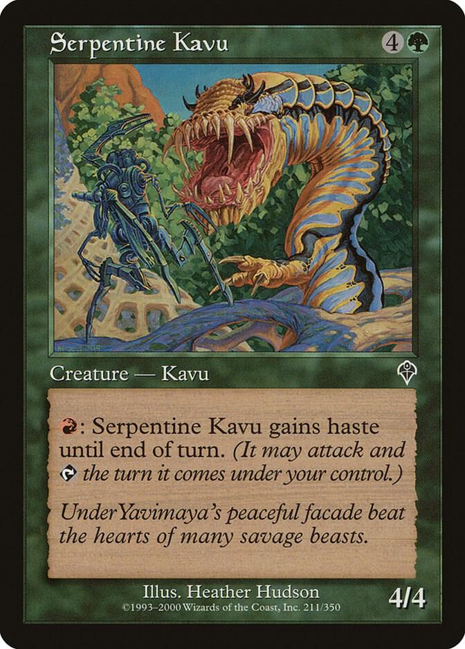 Serpentine Kavu (211) [Invasion]