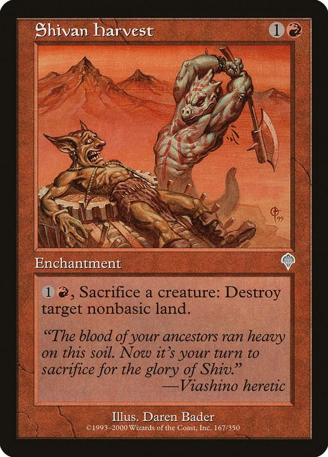 Shivan Harvest (167) [Invasion]