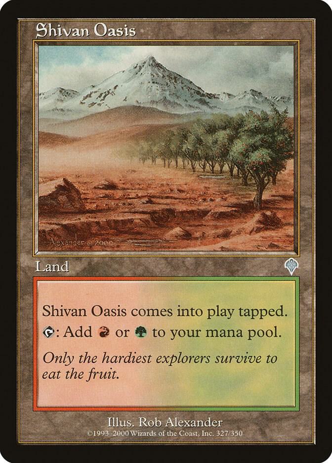 Shivan Oasis (327) [Invasion]