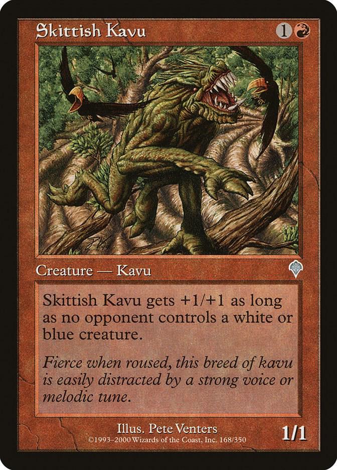 Skittish Kavu (168) [Invasion]