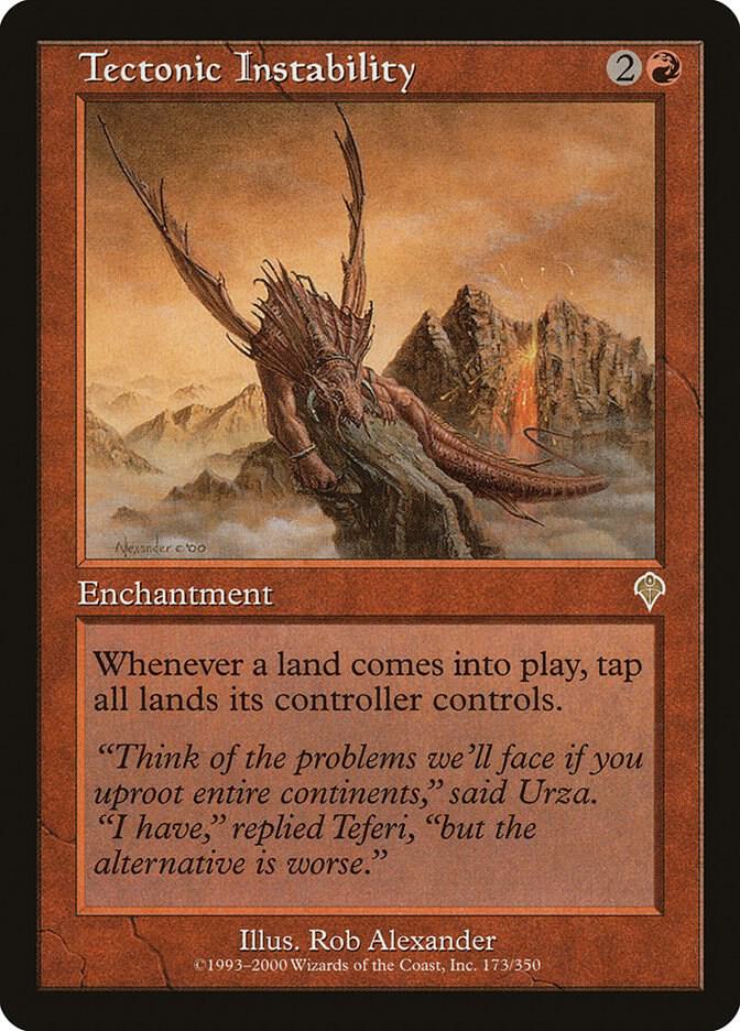 Tectonic Instability (173) [Invasion]