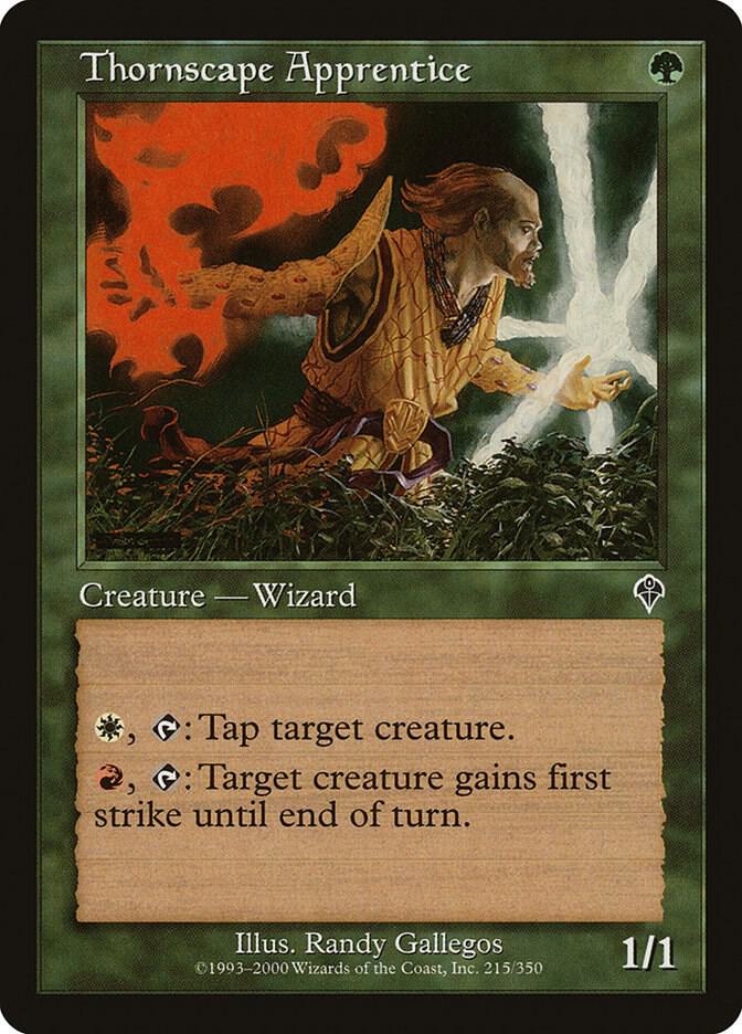 Thornscape Apprentice (215) [Invasion]