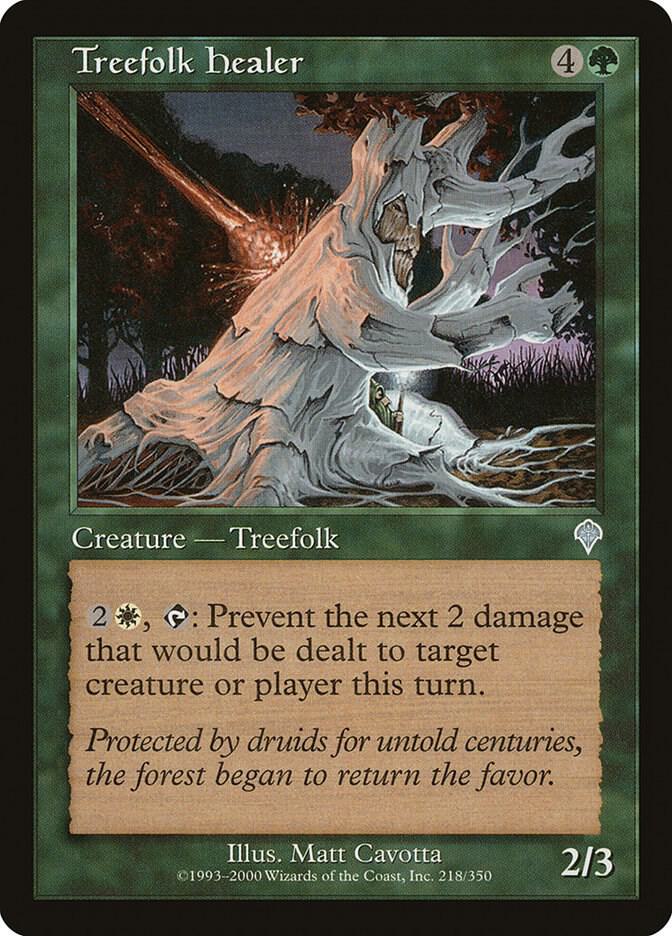 Treefolk Healer (218) [Invasion]