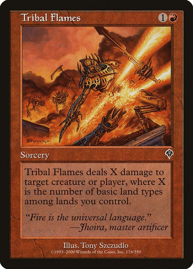 Tribal Flames (176) [Invasion]