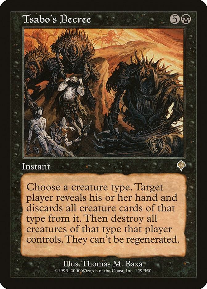 Tsabo's Decree (129) [Invasion]