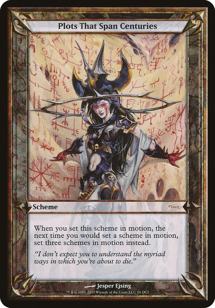 Plots That Span Centuries (Release Event Promo) (54) [Oversize Cards]