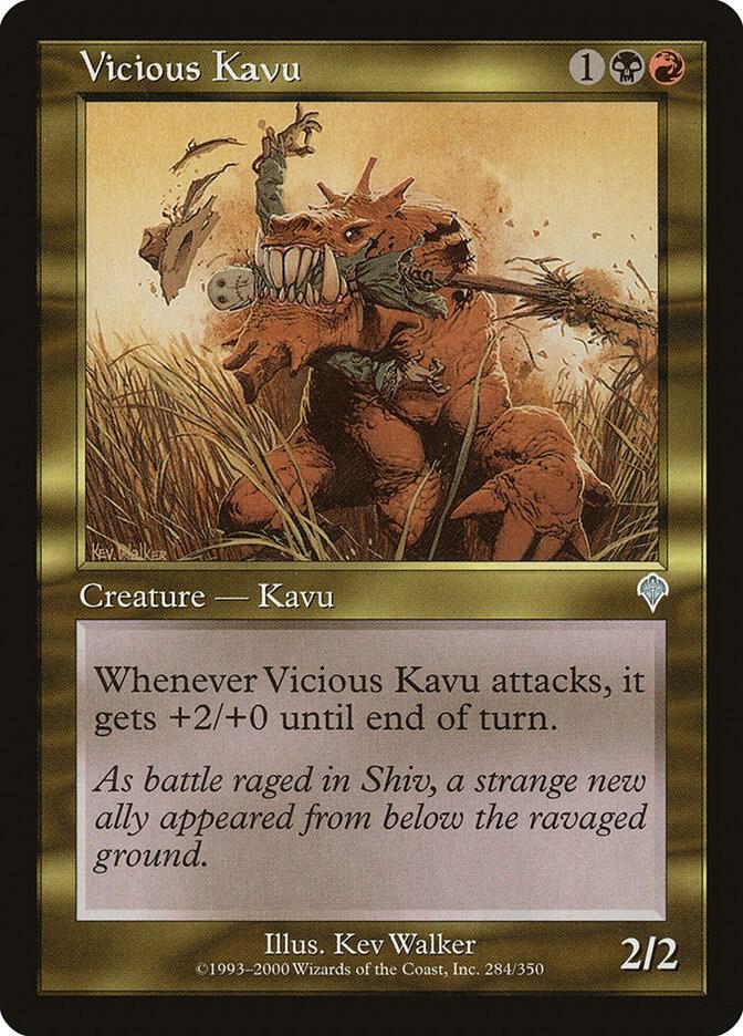 Vicious Kavu (284) [Invasion]