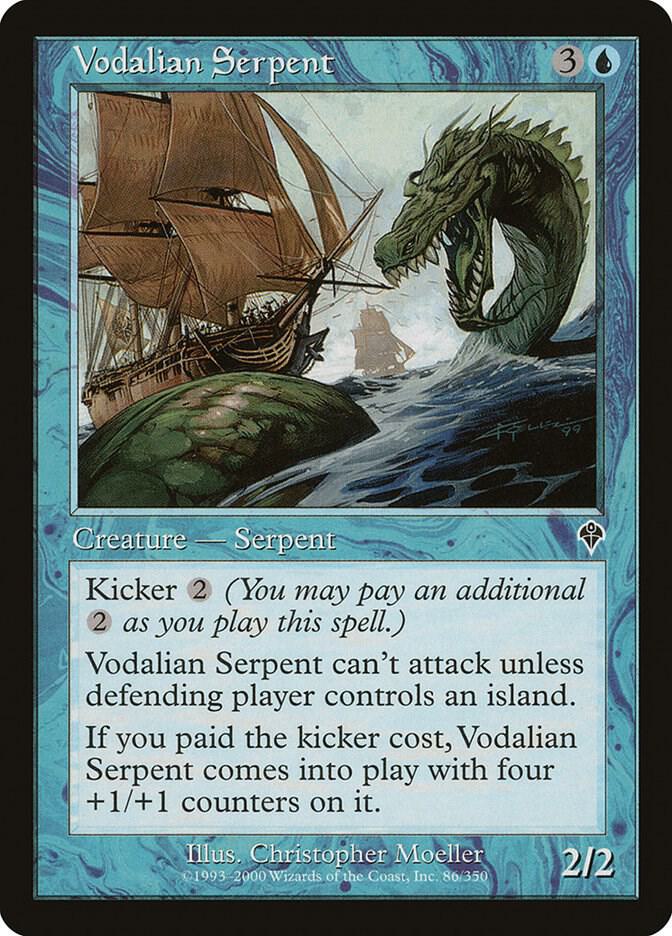 Vodalian Serpent (86) [Invasion]