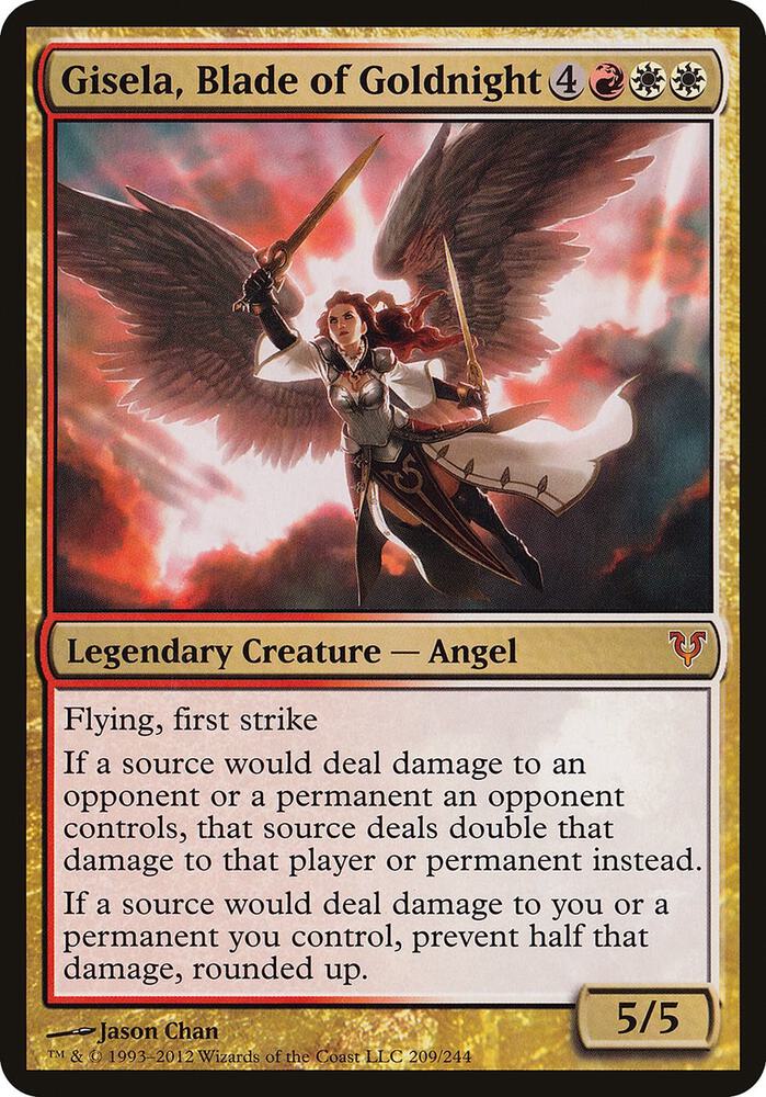 Gisela, Blade of Goldnight (Avacyn Restored) (209) [Oversize Cards]