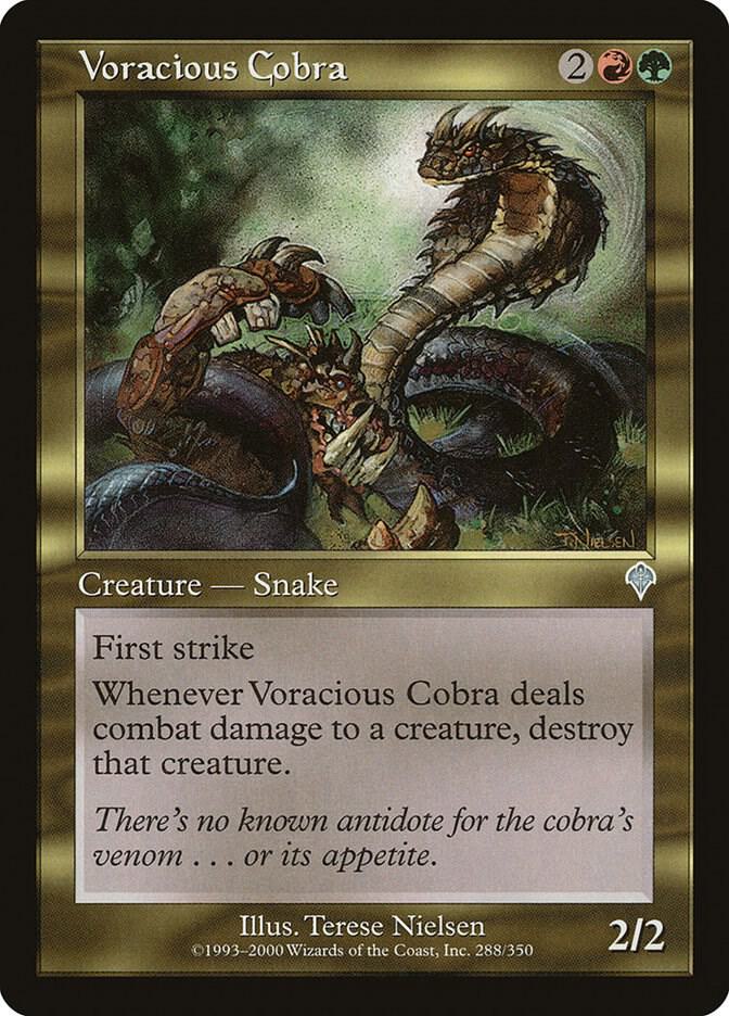 Voracious Cobra (288) [Invasion]
