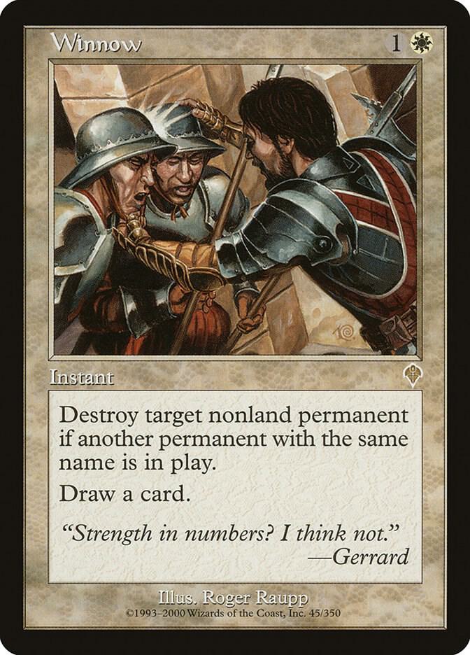 Winnow (45) [Invasion]