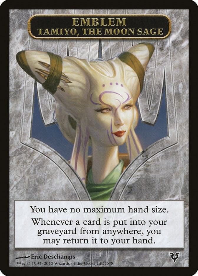 Emblem - Tamiyo, the Moon Sage (8) [Avacyn Restored]