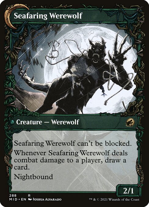 Suspicious Stowaway (Showcase) (288) [Innistrad: Midnight Hunt] [Showcase] Reverse