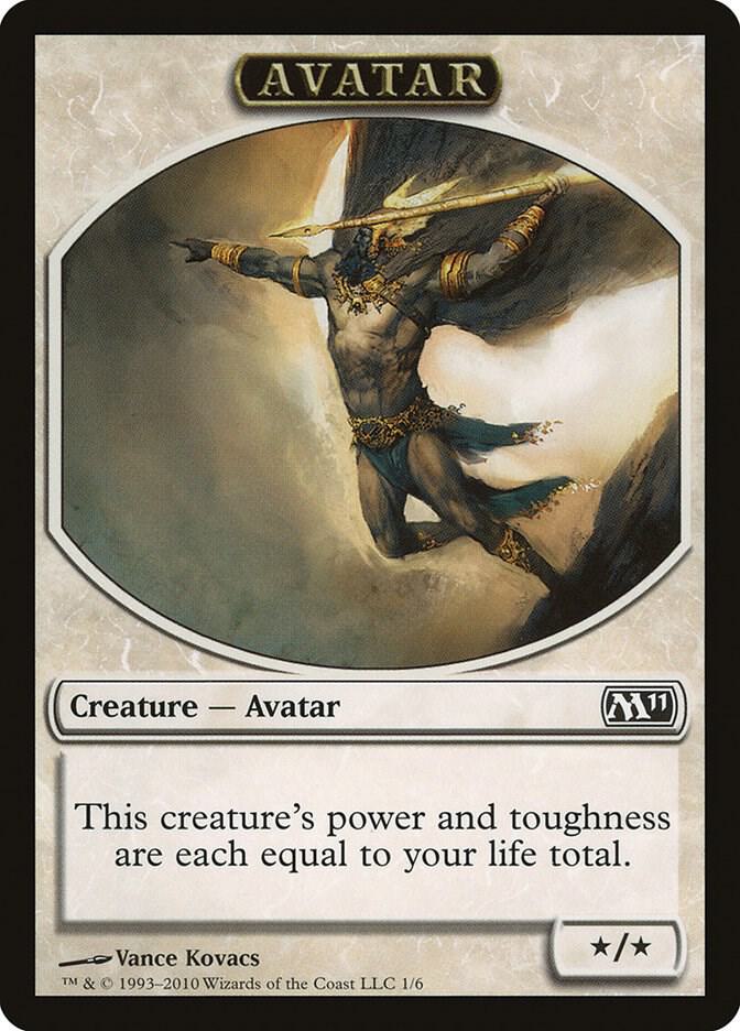 Avatar Token (1) [Magic 2011]