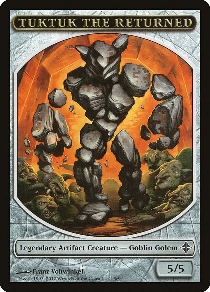 Tuktuk the Returned Token (5) [Rise of the Eldrazi]